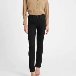 Banana Republic High Rise Slim Stiletto Black Jeans